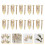 10 Pcs Drywall Anchors Self Tapping Screws For Plasterboard Fixing 4