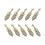 10 Pcs Drywall Anchors Self Tapping Screws For Plasterboard Fixing 5