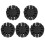5Pcs Eva Sponge Arrow Separator Round Rack Holder For Archery Black 6