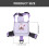 Pet Backpack Leash Cat Harness Outdoor Decorative Harness And Leash 2