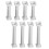 8Pcs Versatile White Cake Support Rods for Roman Column Tiered Cakes 1
