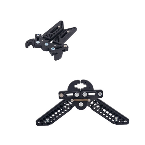 Compound Adjustable Lightweight Scissors Kick Stand Black