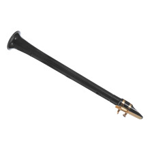 8-Hole Pocket Saxophone Mini Portable Woodwind Instrument Black