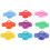 9Pcs Silicone Drink Markers Slipper Shaped 7