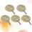 5Pcs Woven Grass Fan Natural Handicraft 8