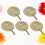 5Pcs Woven Grass Fan Natural Handicraft 10
