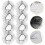 100 Pcs Disposable Nylon Mesh Hair Nets For Home Use 5