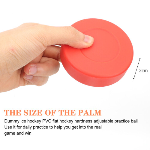 4Pcs Rubber Ice Hockey Pucks For Practice 1