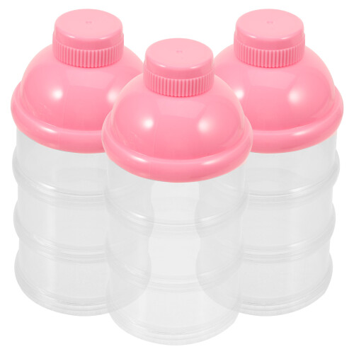 3Pcs Milk Powder Storage Boxes Sealed Leakproof Freshness Keeper 2