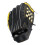 1Pc Baseball Glove Practical Softball Glove Durable Yellow Black 3