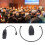Drahtloses Mikrofon-Headset-System 2.4G Tragbares 11