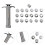 One Set Portable Polymer Clay Extruder Sculpting Tool 11