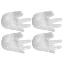 4Stück Kreative Eierbecher In Aus Keramik Mit Fingerdesign