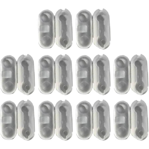 Functional Plastic Chain Connectors For Vertical Blinds Pack Of 10 Compatible With Various Cord Types 1