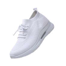 weiße Sockensneaker Damen . 37, atmungsaktiv, für Outdoor