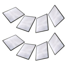 8- . Seitenvergrößerer-Set aus PVC, transparent, für , Karten