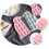 1 set, 2 silikon eiswürfelform pinguin, schokoladenform pink 8