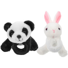 2 klapp-armbänder mit tiermotiv, für