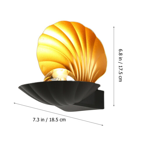 shell wandleuchte für außen 1
