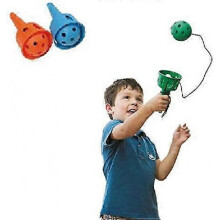 Throwing & Catching - Fun Balls & Cups - Great Motor Skills Toys - 2 Pack, Red & Blue