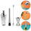 4-teiliger Cocktailshaker Set, Farben 5