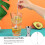 4-teiliger Cocktailshaker Set, Farben 8