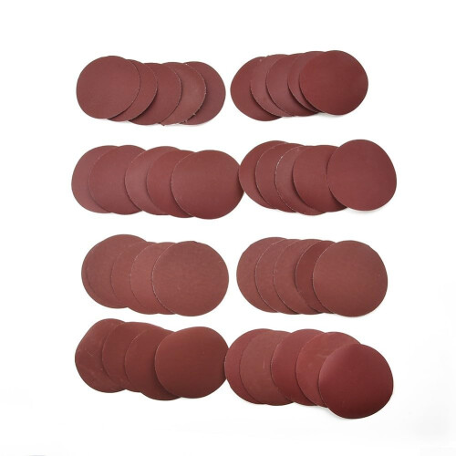 Sandpaper Set 40 Flocking Sheets Grit Range 320-2000 For Professional Woodworking Abrasive Sheets 2
