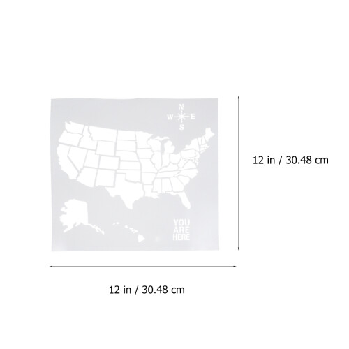 1 diy amerika hohlschablone 30x30 cm 1