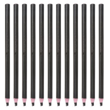 12 abziehbarer wachsstift, markierung für keramik leder (schwarz)