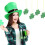 18-teiliges Schamrock-Hängedekor-Set für St. Patrick’s Day 11