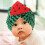 Bonnet Bébé Vert Décoratif Polyester Et 4