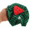 Bonnet Bébé Vert Décoratif Polyester Et 7