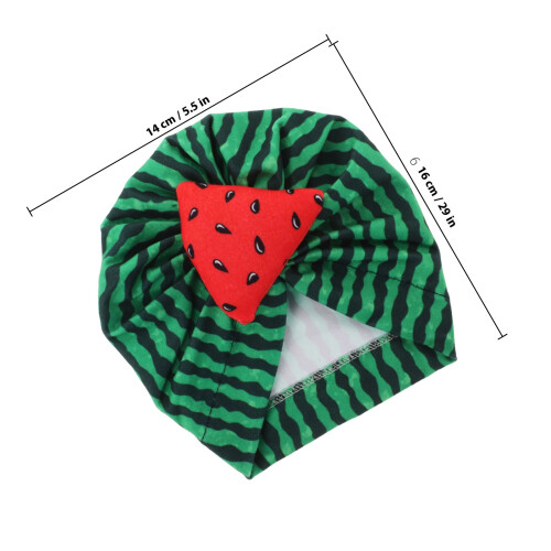 Bonnet Bébé Vert Décoratif Polyester Et 1