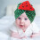 Bonnet Bébé Vert Décoratif Polyester Et 5