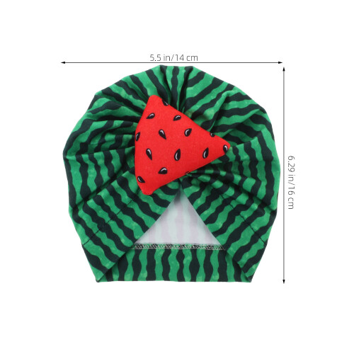 Bonnet Bébé Vert Décoratif Polyester Et 2