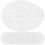 30Pcs Diy Round Cross Stitch Plastic Grid Plate 3D Embroidery Sheet 1