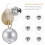 6 Pcs Silicone Locking Earring Backs For Pierced Earrings 8
