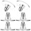 6 Pcs Silicone Locking Earring Backs For Pierced Earrings 2