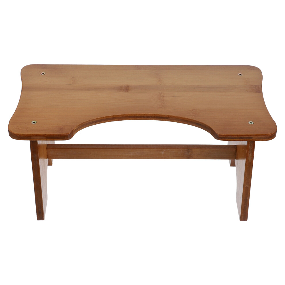 Inoomp 1Pc Solid Wood Bathroom Footstool For Household And Children