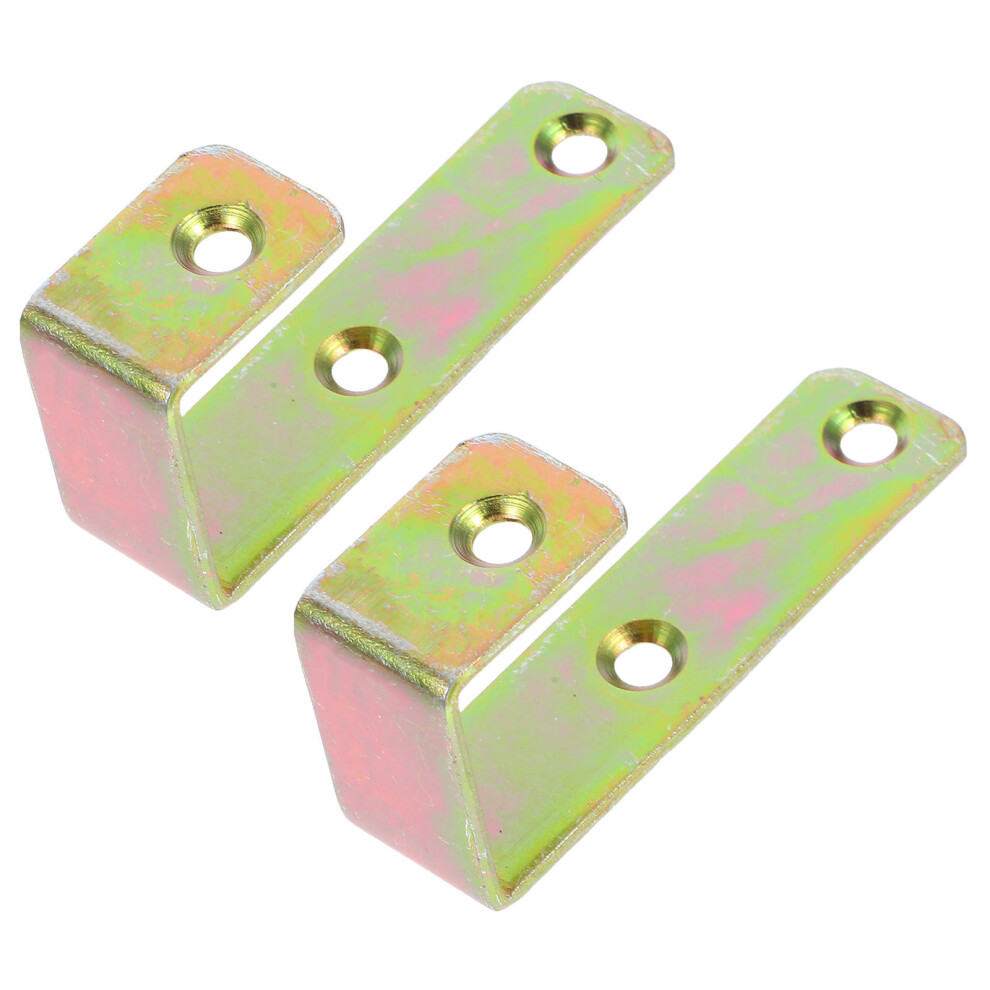 2Pcs Bed Ladder Brackets: Heavy Duty Bunk Loft Hanger Hooks Hardware 3321765943485