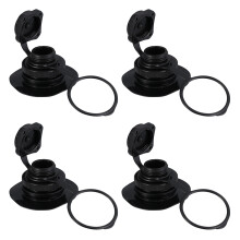 4 Pcs Air Valves Boat Plug Spiral Nozzle Replacement Accessory