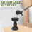 2Pcs Adjustable Headboard Stoppers For Wall Bed Stabilizers 7