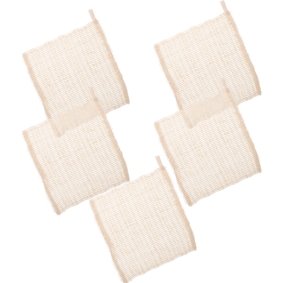 Totority 5Pcs Face Washing Towels Shower Scrubbers Bathing Massaging Towels