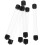 6 Pcs Clear Plastic Round Storage Tubes With Lids 5