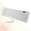 2. Wireless Ultra Thin Office Keyboard With Mouse White 6