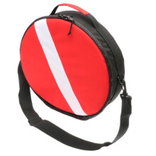 Snorkel Dive Bag Nylon Foam Padded Case For Diving Gear Carry Backpack Zipper Design With Shoulder Strap Protection