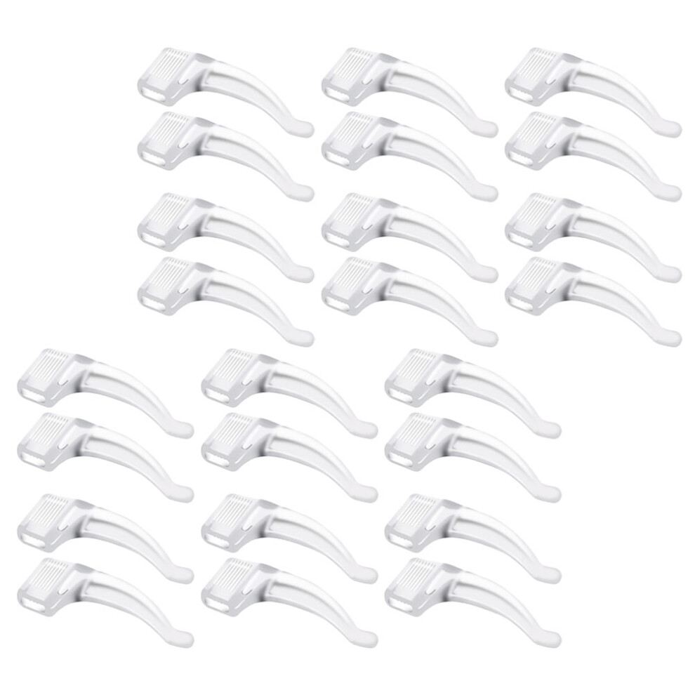 Villcase 12 Pairs Silicone Eyeglasses Ear Hooks Anti Skid Grips