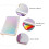 square nail plate bag folder for manicure stamp stencil holder 9