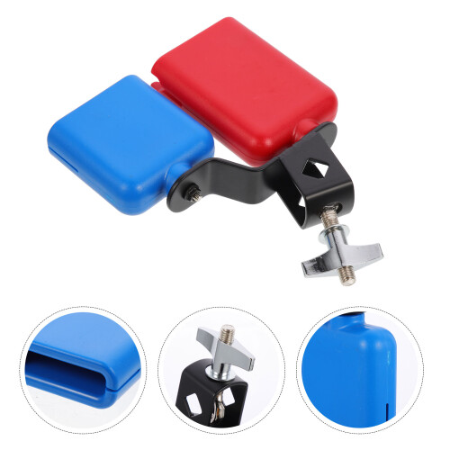 Percussion Instrument Kids Musical Drum Accessory Mounted Bell 2