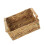 Khaki Woven Storage Basket Durable Straw Organizer for Bathroom 1